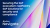 Securing the SAP ecosystem: SailPoint’s SAP solutions for security and compliance 
