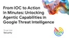 From IOC to Action in Minutes: Unlocking Agentic Capabilities in Google Threat Intel (APAC Timezone)