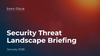 Info-Tech's Security Threat Landscape Briefing: January 2026