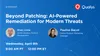 Beyond Patching: AI-Powered Remediation for Modern Threats 