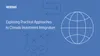 Exploring Practical Approaches to Climate Investment Integration