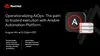 Operationalizing AIOps: The path to trusted execution with Ansible Automation Platform