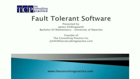 Protect Your Applications and Data with Fault Tolerant Software