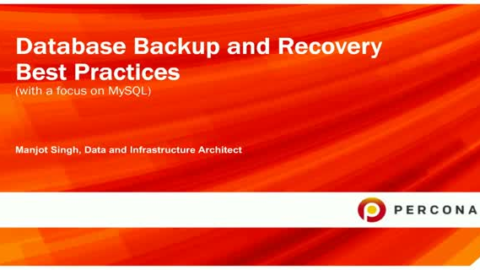 Database Backup and Recovery Best Practices