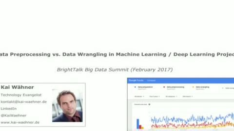 Comparison of ETL v  Streaming Ingestion,Data Wrangling in Machine/Deep Learning