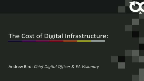 The cost of Digital infrastructure &#8211; Financial Granularity