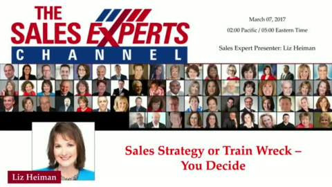 Sales Strategy or Train Wreck &ndash; You Decide
