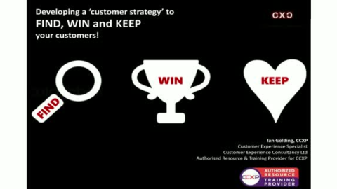 Developing a &lsquo;Customer Strategy&rsquo; to FIND, WIN and KEEP your Customers!