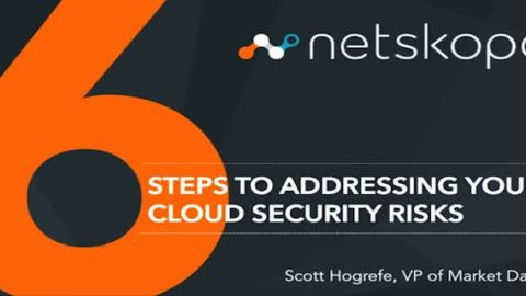 6 Steps to Addressing Your Cloud Security Risks