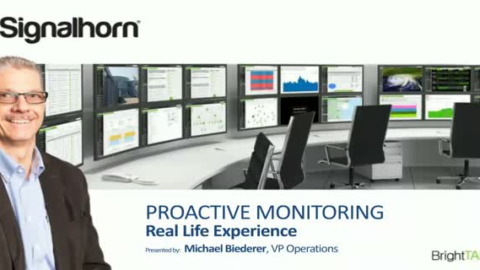 Proactive Monitoring: Real life experience