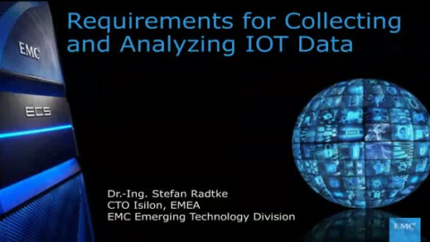 Requirements for Collecting and Analyzing IOT Data
