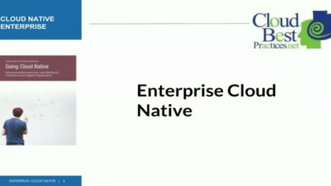 Keynote Presentation: Enterprise Cloud Native Trends