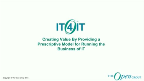 An Introduction to the IT4IT Reference Architecture for the Business of IT