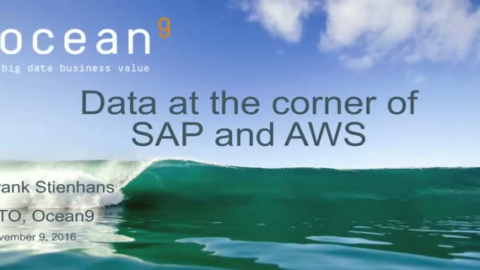 Data at the corner of SAP and AWS