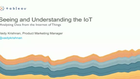 Analyzing Data from the Internet of Things