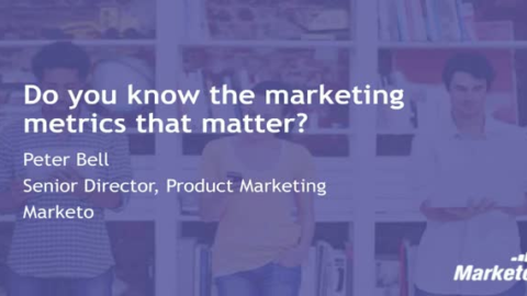Do you know the marketing metrics that matter?