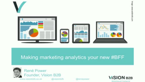 How to make analytics your new best friend