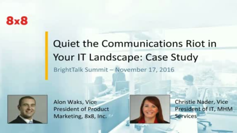 Quiet the Communications Riot in your IT Landscape: Case Study