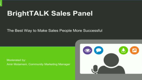 Sales Enablement Panel: The Best Way to Make Sales People More Successful
