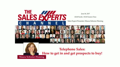 Telephone Sales:  How to get in and get prospects to buy!