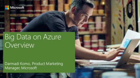 Big Data on Azure Overview