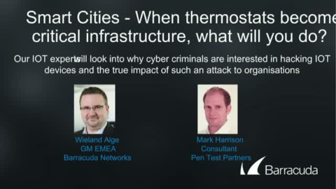 When thermostats become critical infrastructure, what will you do?