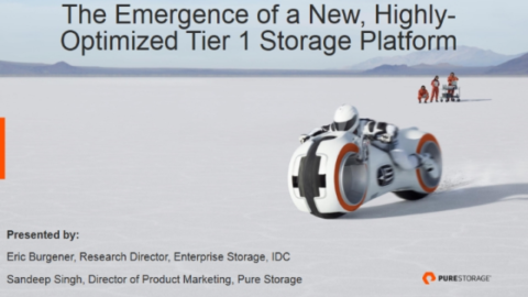 The Emergence of a New, Highly Flash-Optimized Tier 1 Storage Platform