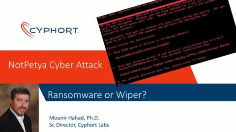 NotPetya: Ransomware or Wiper? Nation State or Criminal Gang?