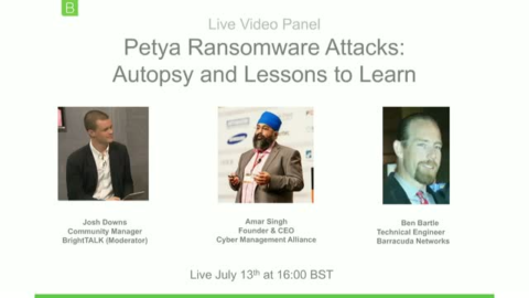 Petya Ransomware Attacks: Autopsy and Lessons to Learn