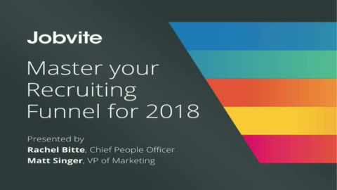 Strategic Recruiting 101: Master Your Recruiting Funnel in 2018