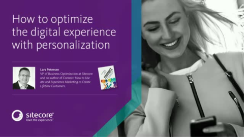 How to optimize the digital experience with personalization