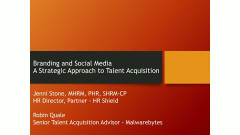 Branding and Social Media-A Strategic Approach to Talent Acquisition