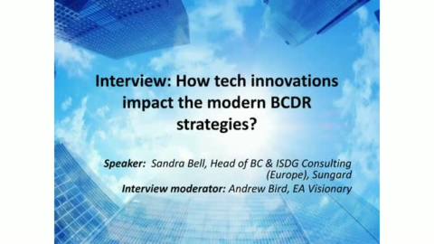 Interview: How tech innovations impact the modern BCDR strategies?