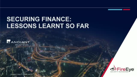 Securing Finance: Lessons Learnt So Far