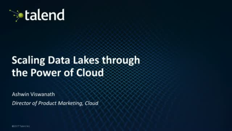 Scaling Data Lakes through the Power of Cloud