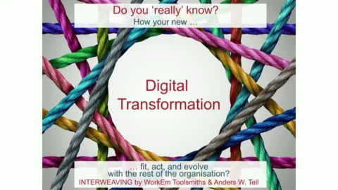 How digital transformation acts and evolves with the rest of the organisation