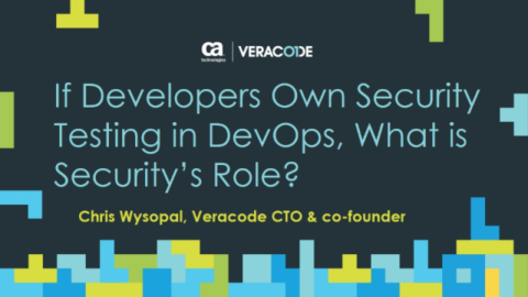 If Developers Own Security Testing in DevOps &#8211; What is Security&#8217;s Role?