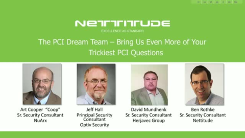 All Your PCI Questions Answered &#8211; Interactive Q&amp;A with the PCI Dream Team