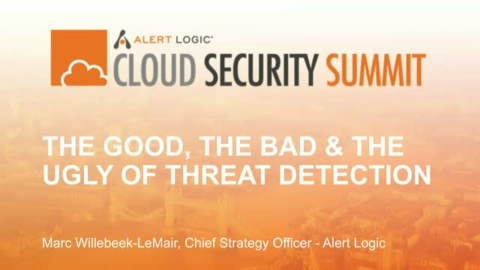 The Good, The Bad &amp; The Ugly of Threat Detection