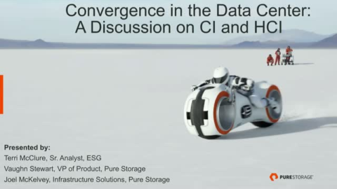 Convergence in the Data Center: A discussion on CI and HCI