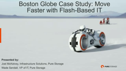 Boston Globe Case Study: Move Faster with Flash-Based IT