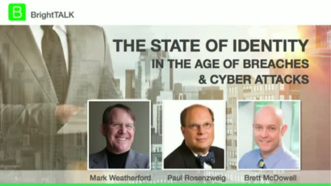 The State of Identity in the Age of Breaches &amp; Cyber Attacks