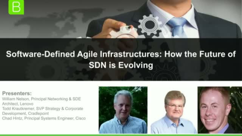 Software-Defined Agile Infrastructures: How the Future of SDN is Evolving