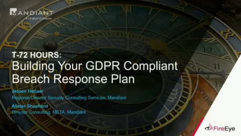 T-72 hours: Building Your GDPR Breach Response Plan