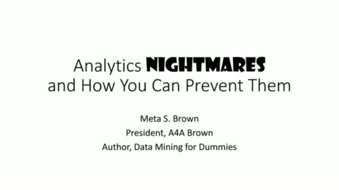 Analytics Nightmares and How You Can Prevent Them