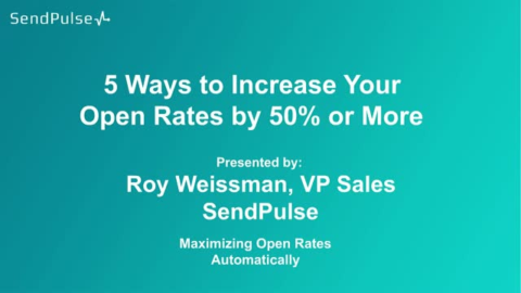 5 Ways to Increase Your Open Rates by 50% or More