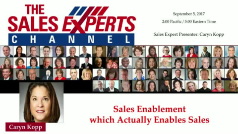 Sales Enablement which Actually Enables Sales