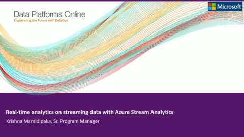 Real-time Analytics on Streaming Data with Azure Stream Analytics
