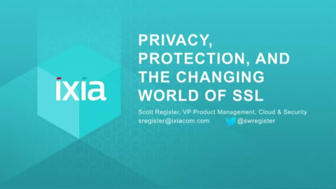 Privacy and Protection in the Changing World of SSL