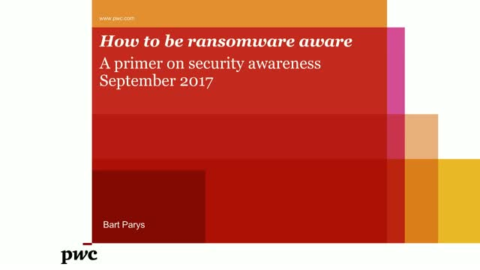 How to be Ransomware Aware: A Primer on Security Awareness